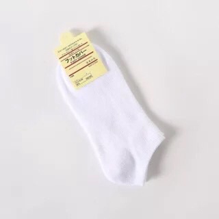 Tất nữ Cotton cổ ngắn basic *