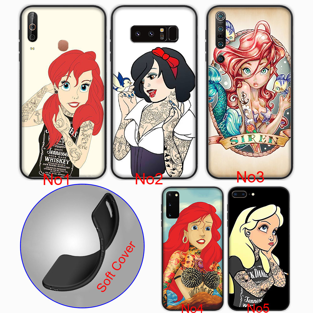 Ốp Điện Thoại Dẻo Họa Tiết Hoạt Hình Công Chúa Tatton Cho iPhone 5 7 8 5S 11 6S XR 6 Plus SE Max Pro NO102