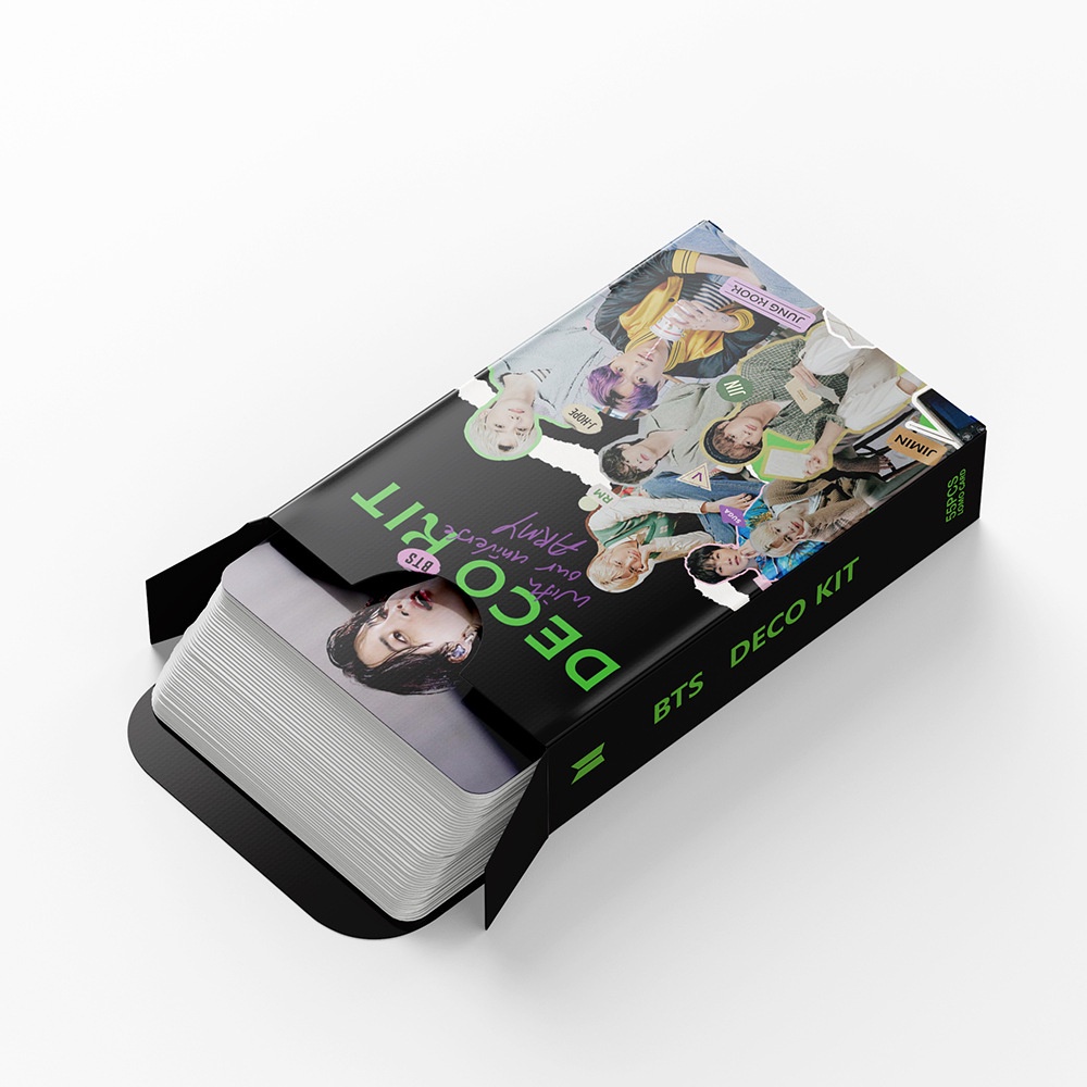 Set 54 tấm thẻ Lomo hình nhóm nhạc BTS 2022