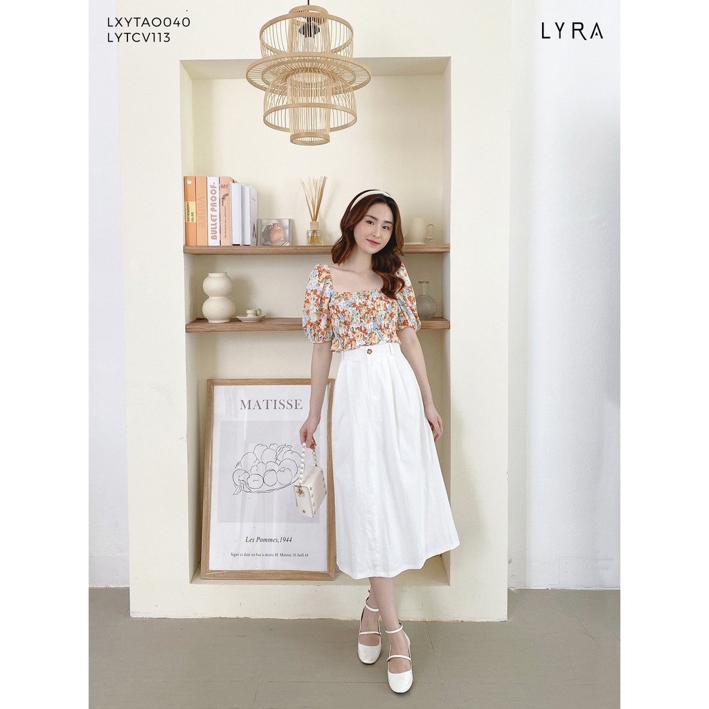 Chân váy nữ dài thiết kế by LYRA, chất liệu thô basic, phong cách Hàn Quốc-LYTCV113 | BigBuy360 - bigbuy360.vn