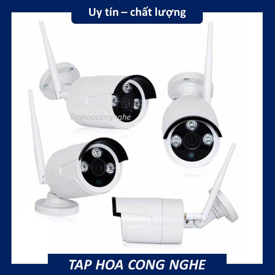 Bộ kit 4 mắt camera / 8 mắt camera NVR 3.0 MPX