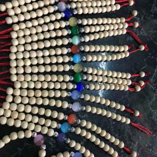 Vòng dâu tằm gắn đá phong thủy