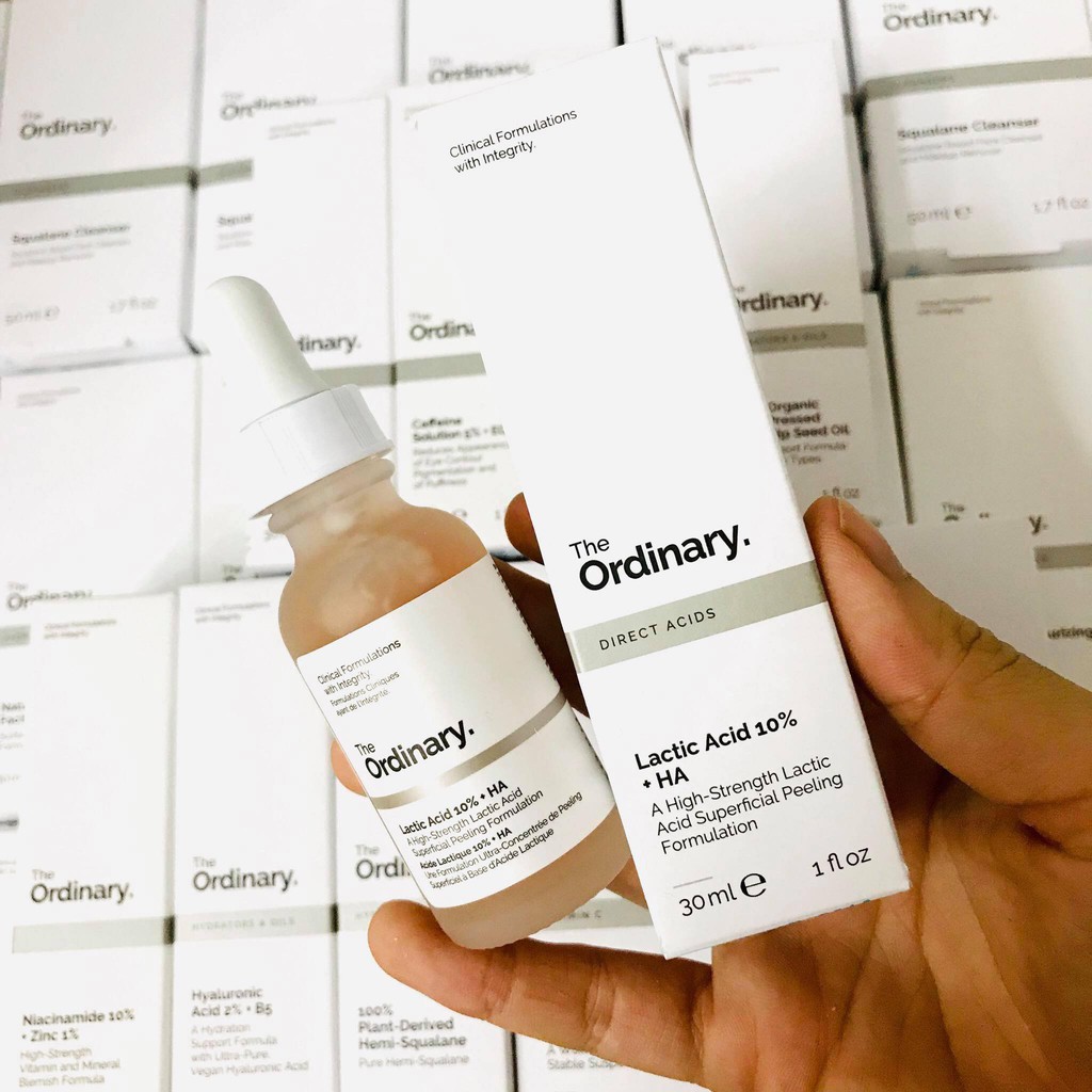 The Ordinary Lactic Acid + HA 2% - Tinh chất sáng da, mờ thâm The Ordinary