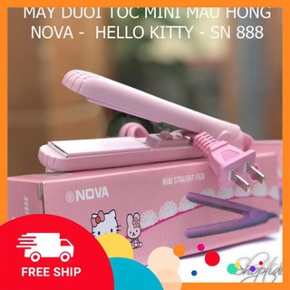 Máy ép duỗi tóc là tóc nova hello kitty