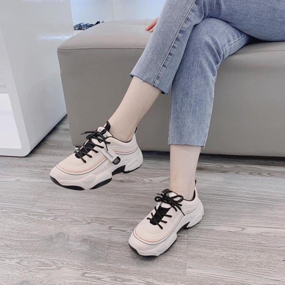 GIÀY THỂ THAO NỮ FASHION ĐỘN ĐẾ - TT016 * *