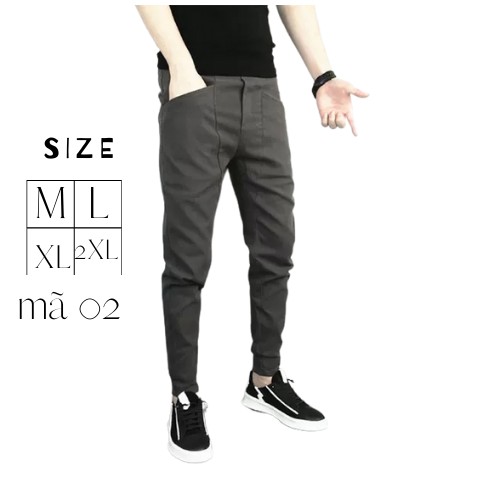 Quần Jogger Nam, Quần Thể Thao Nam , Thiết Kế Mới Nhất, Hàng May Kĩ, Thoáng Kí, Co Dãn Thoải Mái Vô Cùng Mã  JG06