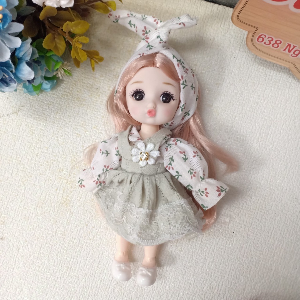 Búp Bê Em Bé Chu Mỏ Cao 16cm Kèm Đồ Mẫu Mới