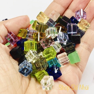 Pha Lê Khối Vuông 8mm