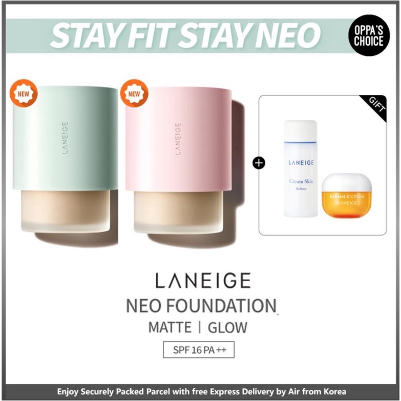 Kem Nền Laneige Neo Foundation MATTE/GLOW 30ml Spf16 Pa + +