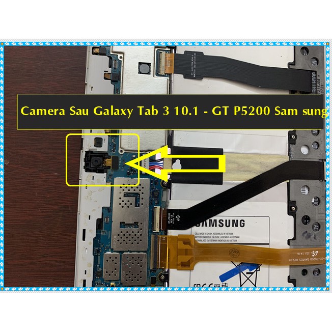 Camera sau Galaxy Tab 3 10.1 - GT P5200 Sam sung