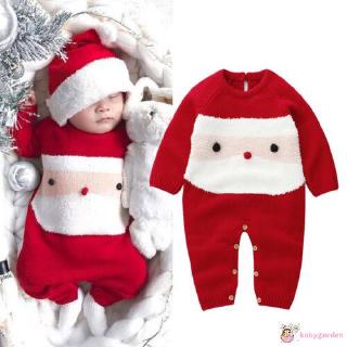 Áo len liền quần dài tay giữ ấm cho bé