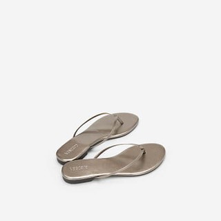 Vascara dép quai kẹp - dxp 0132 - màu xám khói đậm