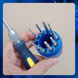 Bộ tua vít 10 đầu đa năng 611a