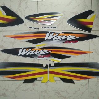 Bộ tem Wave anpha nhỏ màu bạc 2004