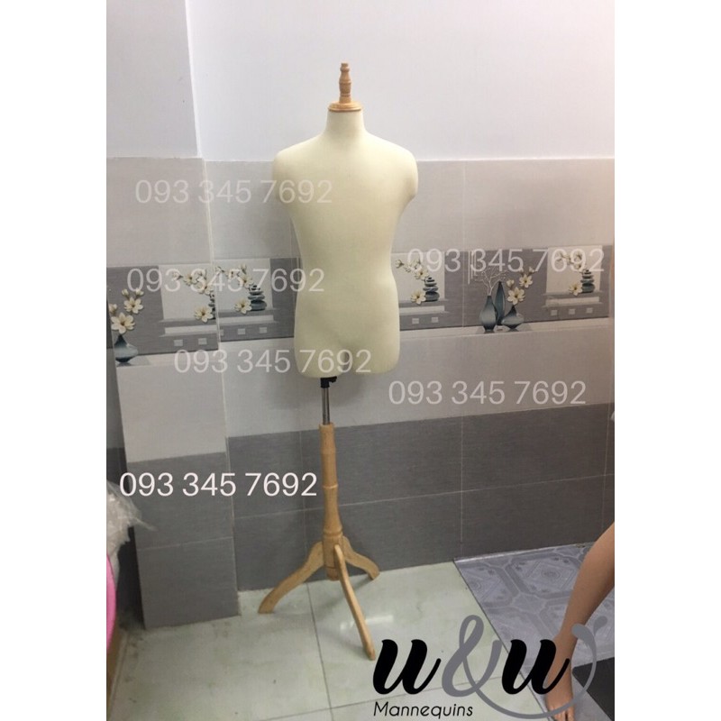 Manocanh nam có đùi  vải thun