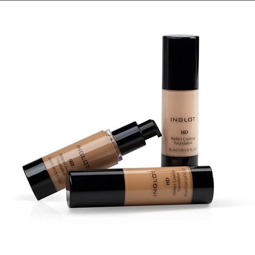 INGLOT - Combo kem lót siêu kiềm dầu Mattifying Under Makeup Base (30ml) và kem nền HD Foundation (35ml)