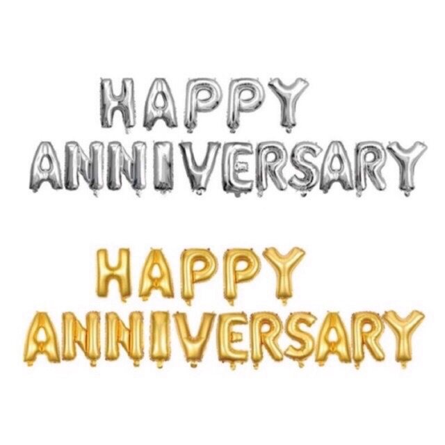 Bộ Chữ Happy Anniversary