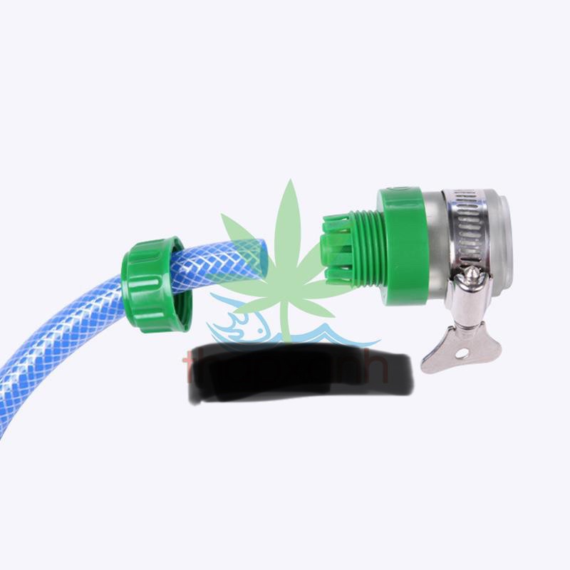 Bộ 2 Đầu nối nhanh 1/2 inch có đai siết cổ dê