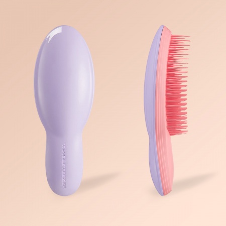 Bill-Lược gỡ rối Tangle Teezer Ultimate giảm rụng tóc chống rụng tóc tay cầm hồng compact styler salon elite original