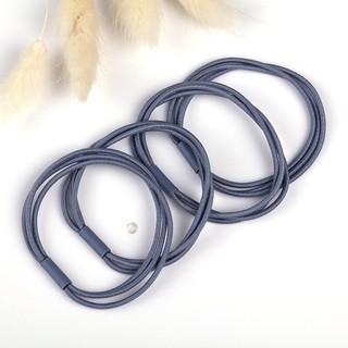 Combo 10 dây cột tóc màu trơn co giãn