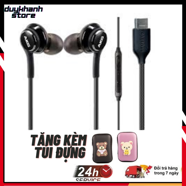 💥CHÍNH HÃNG💥 Tai Nghe Có Dây AKG💥 Chân Type-C Note 10/Note 20/S21 Và Tất Cả Các Dòng Ss Có Chân TypeC BH12t