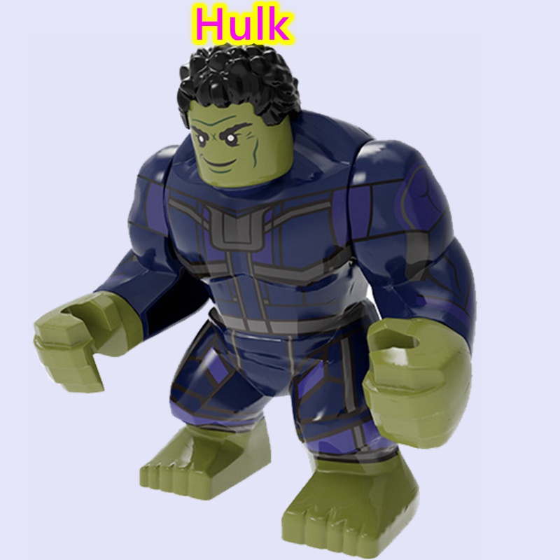 Đồ Chơi  Lắp Ráp Mô Hình Nhân Vật Hulk Truyện Tranh Marvel Mini Cho Trẻ Em