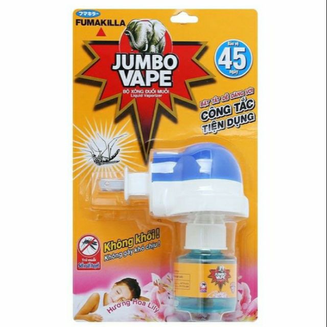 Máy xông đuổi ruồi muỗi JUMBO