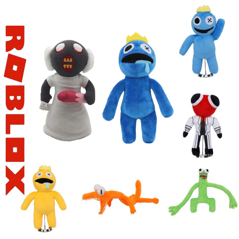 Đồ chơi nhồi bông mô phỏng nhân vật trong game Roblox Rainbow Friends cỡ 50cm dùng làm quà tặng sinh nhật cho trẻ