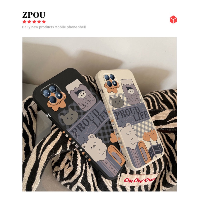 Ốp Điện Thoại Hình Gấu Cho Opporeno5Pro4Se / 3pro / 2z / R15 / R17 / A9 / 11xantik5 | BigBuy360 - bigbuy360.vn