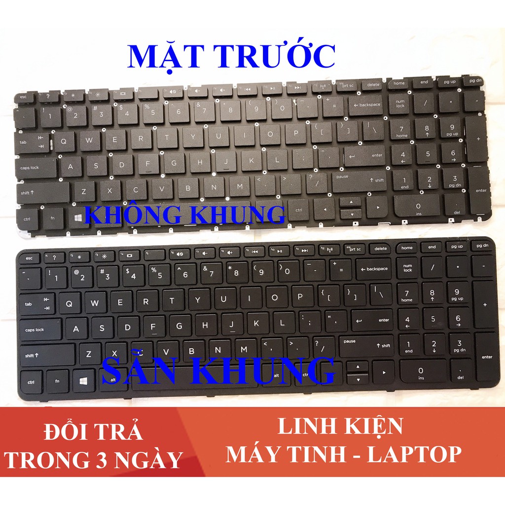 [Mã ELFLASH5 giảm 20K đơn 50K] BÀN PHÍM LAPTOP HP Pavilion 15-E000 15-N000 15-N100