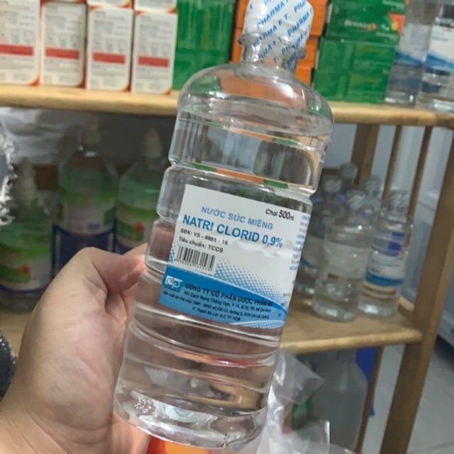 Nước muối sinh lý 3/2 500ml