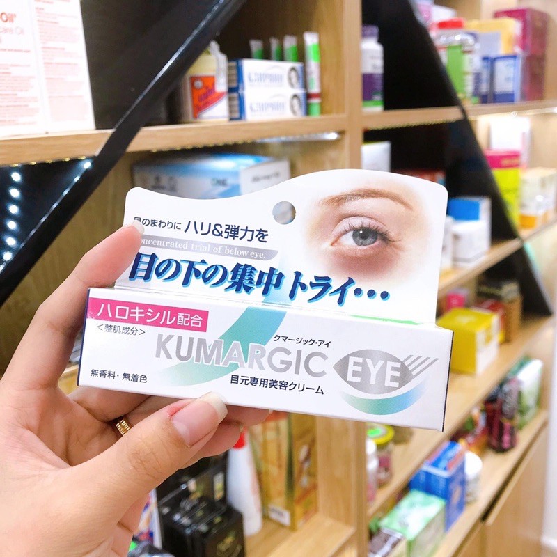 Kem ngăn ngừa thâm quầng mắt Kumargic Eye Nhật Bản - Jenieeshop | BigBuy360 - bigbuy360.vn