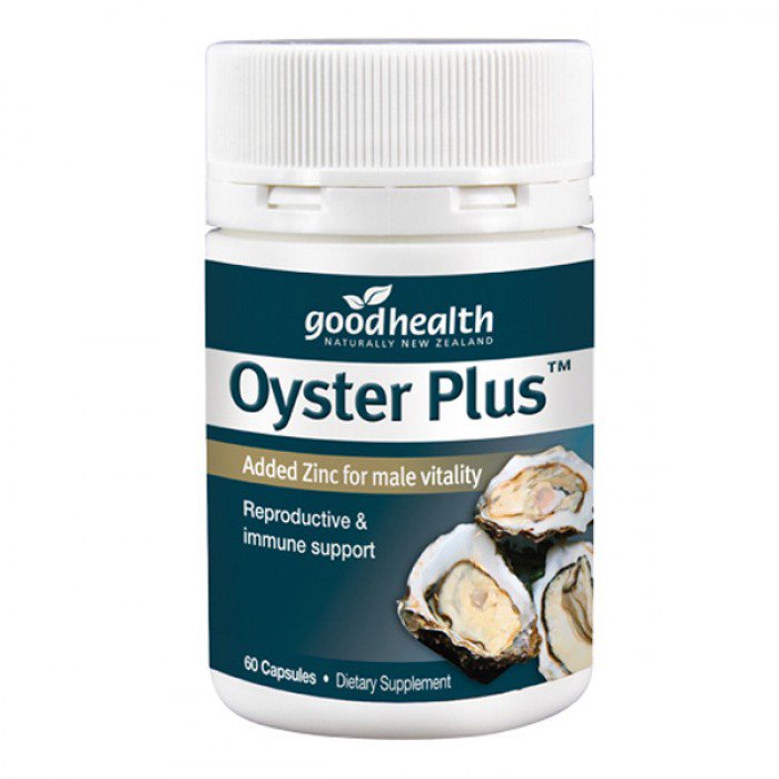 Tinh chất hàu Úc Oyster Plus Zinc Goodhealth 60 viên - Tăng cường sinh lực