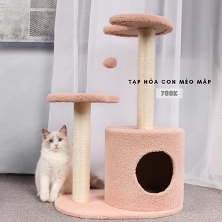 [Sẵn] Trụ cào móng cattree trăng sao cho mèo size 72cm