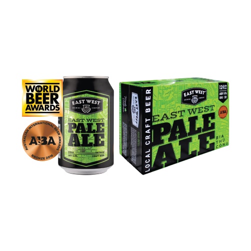 Bia Thủ Công East West Pale Ale Thùng 12 Lon 330ml