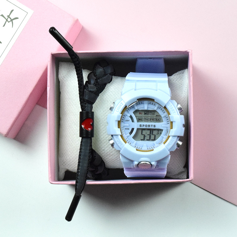 Đồng Hồ Điện Tử Đeo Tay Thiết Kế Đơn Giản Cho Nữ