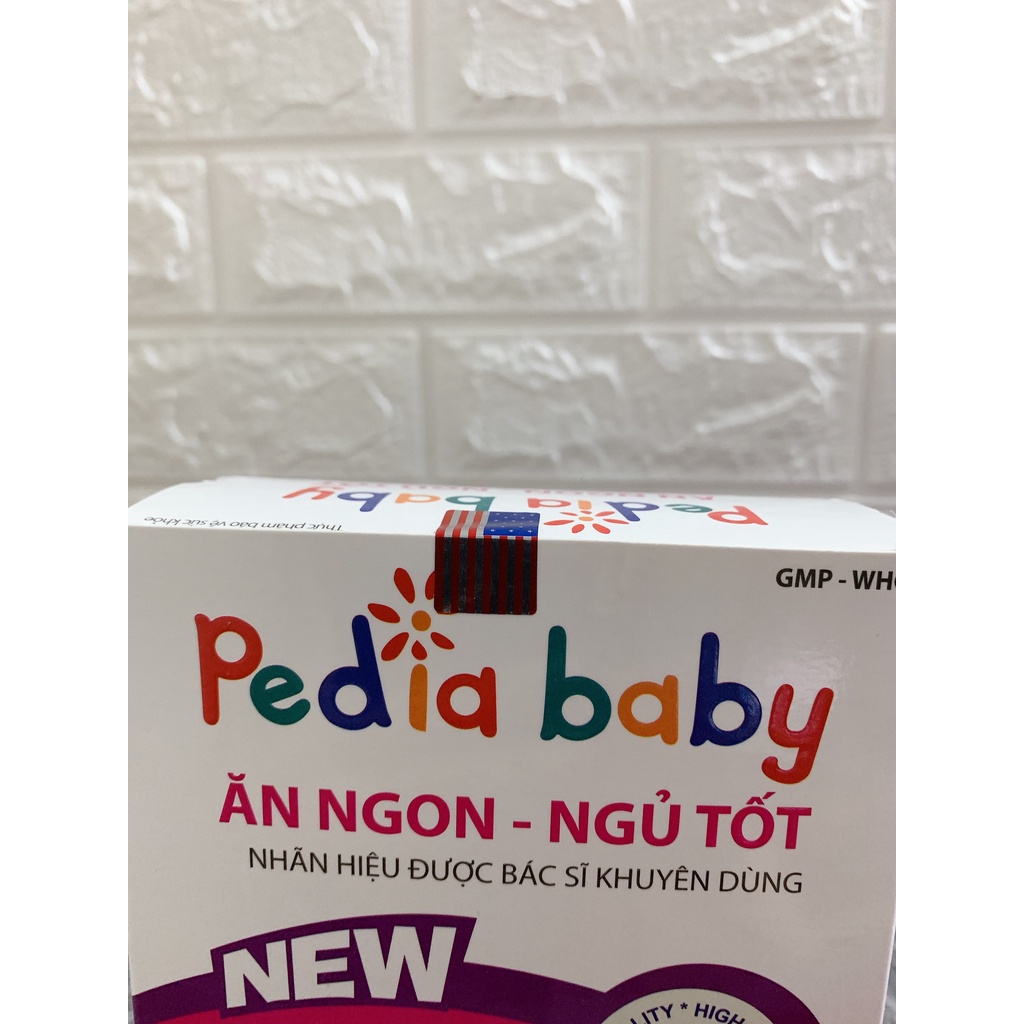 PEDIA BABY ăn ngon- ngủ tốt giúp bé thông minh ,tăng sức đề kháng