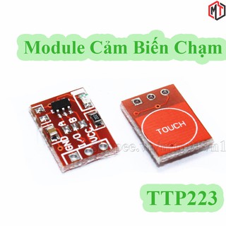 Hình ảnh Module Nút Cảm Biến Chạm TTP223 - Touch sensor chính hãng