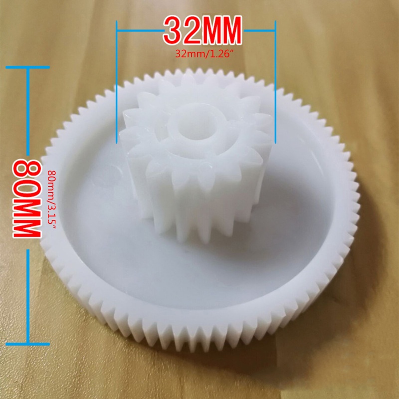 Bộ 3 Bánh Răng Nhựa Thay Thế Cho Máy Mài Xúc Xích