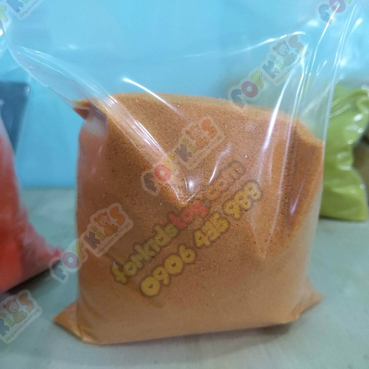 Cát màu chơi tranh cát cho bé 500g