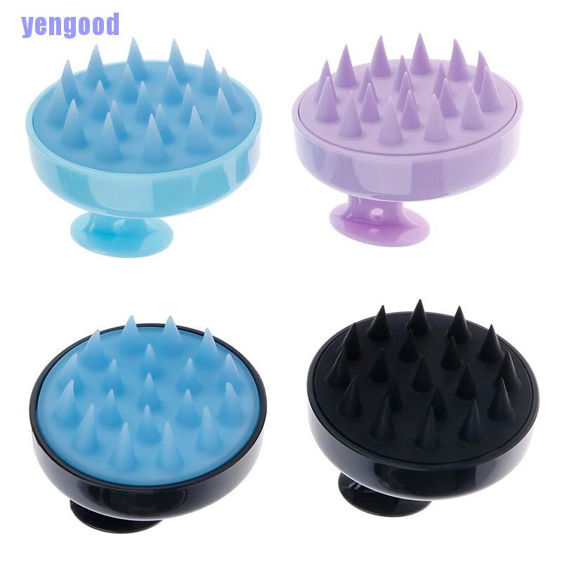 Dụng Cụ Mát Xa Da Đầu Bằng silicone Tiện Dụng