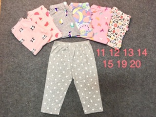 Quần legging lửng, bé gái cotton, Gap