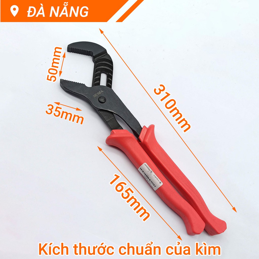 Kìm mỏ quạ 7 lỗ Meinfa 310mm