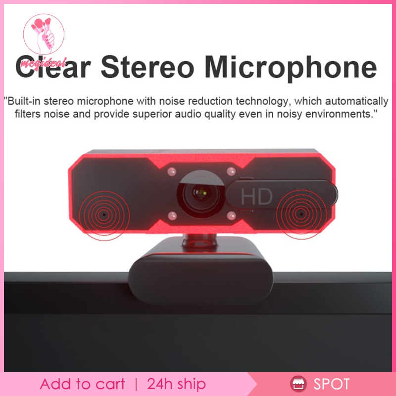 (Hàng Mới Về) Webcam Hd 1080p Tự Động Lấy Nét Toàn Diện Tích Hợp Micro Dùng Để Chơi Game | WebRaoVat - webraovat.net.vn