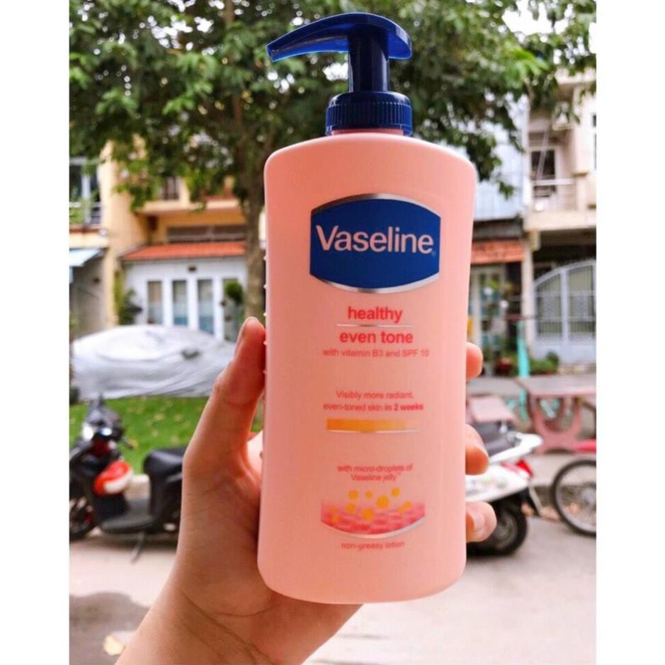 [MẪU MỚI] SỮA DƯỠNG THỂ VASELINE MỸ HEALTHY WHITE UV LIGHTENING 400ML HEALTHY BRIGHT DAILY BRIGHTENING EVEN TONE LOTION