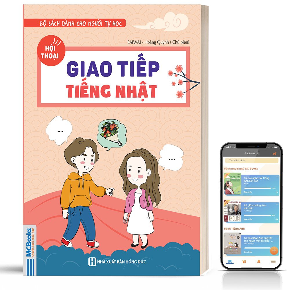 Sách - Giao Tiếp Tiếng Nhật Dành Cho Người Tự Học - Học Kèm App Online