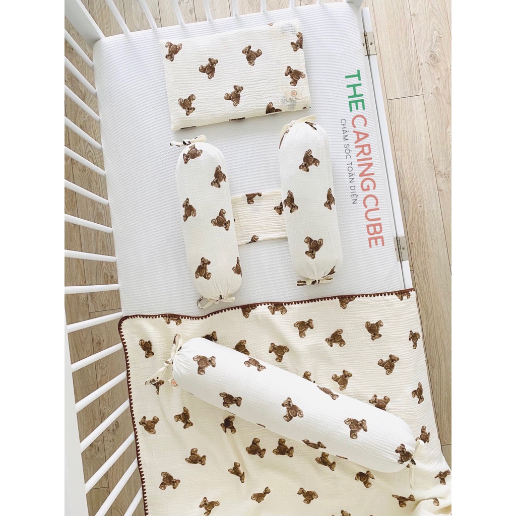 Chăn gối Muslin có tách lẻ