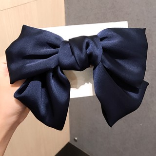 Dây cột tóc cặp tóc nơ lụa bản siêu to