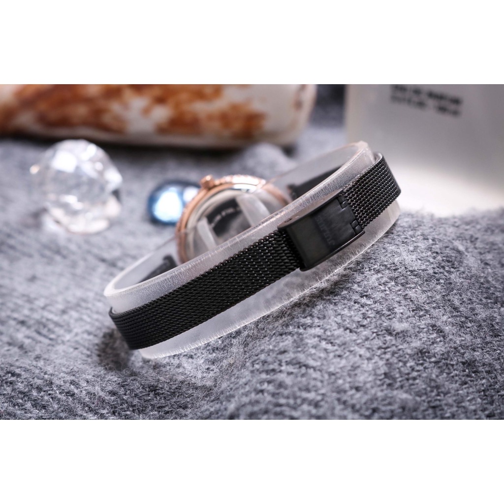 Đồng Hồ Nữ JS-041C Kính Sapphire Julius Star Hàn Quốc Dây Thép