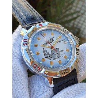Đồng hồ nam Vostok máy cơ lên giây, size mặt 39. Đồng hồ Nga Vostok Komandirskie 811261
